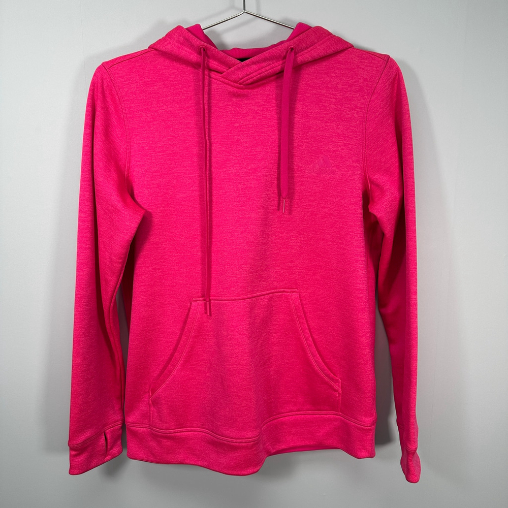 adidas Hot Pink Hoodie Sweater Medium - Picture 2 of 5